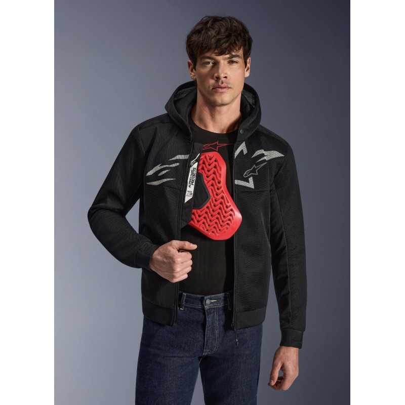 Мотореглан Alpinestars Chrome Super Airflow Black/Grey/White